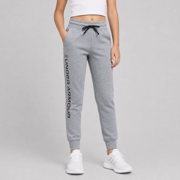 Under Armour Rival Girl's Fleece Joggers 1356487-036
