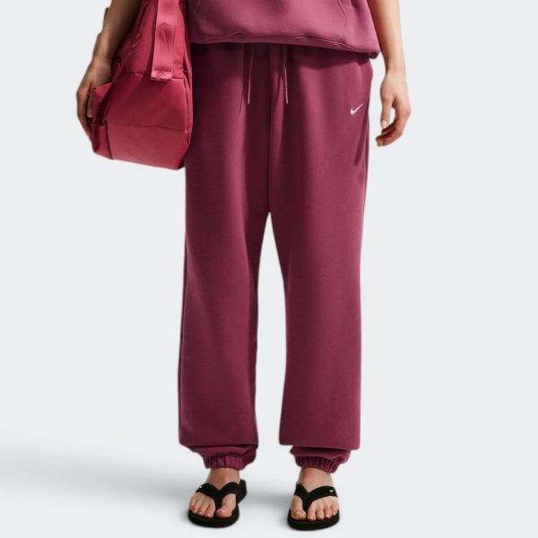 Nike Studio Fleece Women's High-Rise Oversized Cuffed Pants IM8074-654