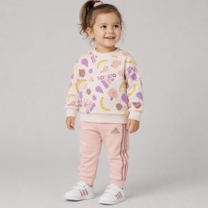 adidas Essentials Allover Print Jogger Toddler's Set JF4487